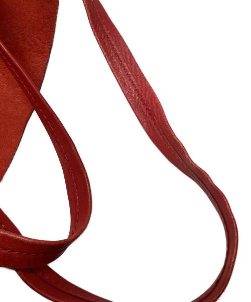CELINE（セリーヌ）CELINE (セリーヌ) ホリゾンタル カバトートバッグ レッドの古着・服飾アイテム