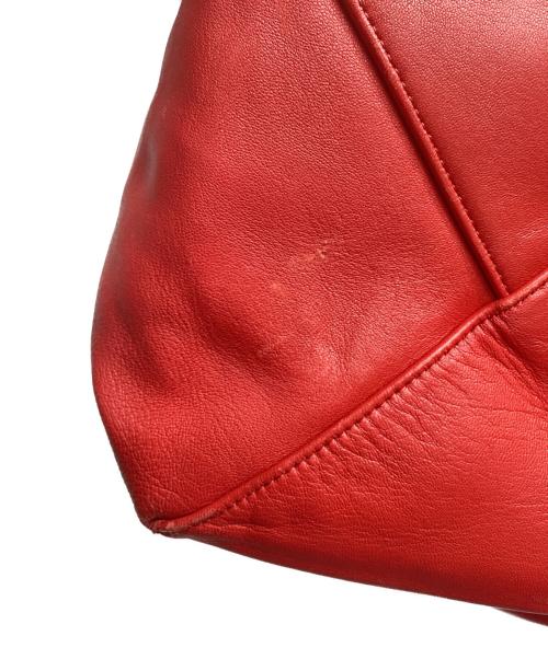 CELINE（セリーヌ）CELINE (セリーヌ) ホリゾンタル カバトートバッグ レッドの古着・服飾アイテム