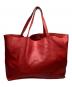CELINE（セリーヌ）の古着「ホリゾンタル カバトートバッグ」｜レッド