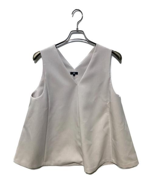 PLST（プラステ）PLST (プラステ) フロントタックベストパンツセットアップ ベージュ サイズ:Sの古着・服飾アイテム