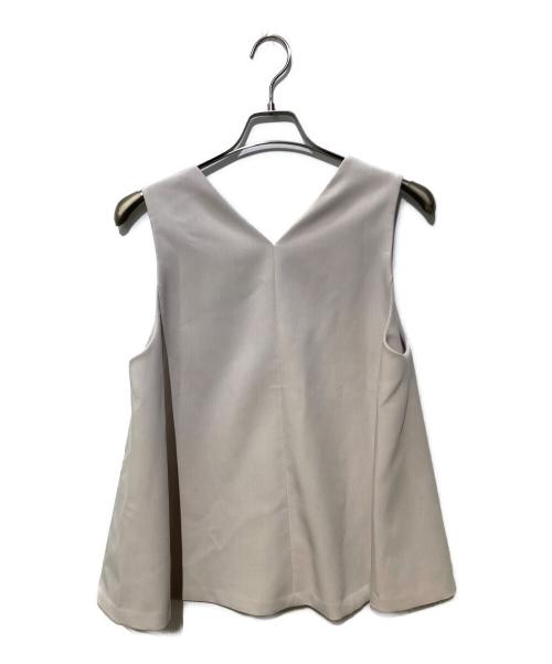 PLST（プラステ）PLST (プラステ) フロントタックベストパンツセットアップ ベージュ サイズ:Sの古着・服飾アイテム