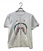A BATHING APEアベイシングエイプ）の古着「プリントTシャツ」｜ホワイト