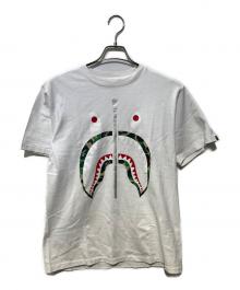 A BATHING APE（アベイシングエイプ）の古着「プリントTシャツ」｜ホワイト