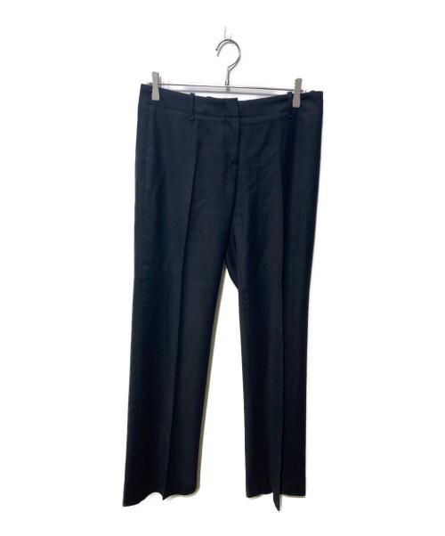 HUGO BOSS（ヒューゴ ボス）HUGO BOSS (ヒューゴ ボス) カシミア混2Bピークドラペルジャケット&セミフレアタックパンツ ブラック サイズ:USA10の古着・服飾アイテム