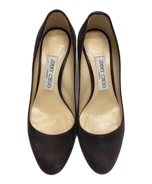 JIMMY CHOO（ジミーチュウ）JIMMY CHOO (ジミーチュウ) パンプス ブラウン サイズ:	35 1/2の古着・服飾アイテム