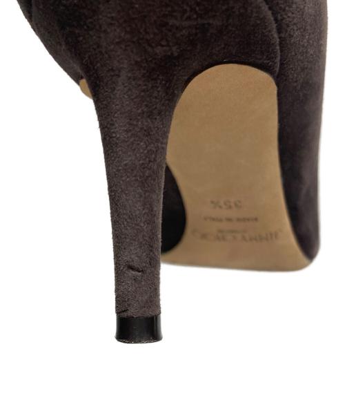 JIMMY CHOO（ジミーチュウ）JIMMY CHOO (ジミーチュウ) パンプス ブラウン サイズ:	35 1/2の古着・服飾アイテム