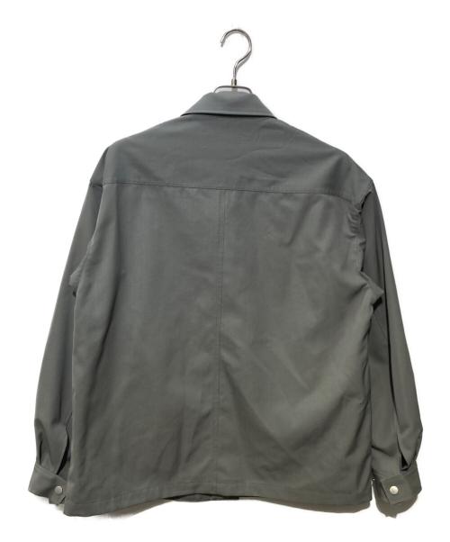 UNITED TOKYO（ユナイテッドトーキョー）UNITED TOKYO (ユナイテッドトーキョー) 比翼ジャケット グレー サイズ:2の古着・服飾アイテム