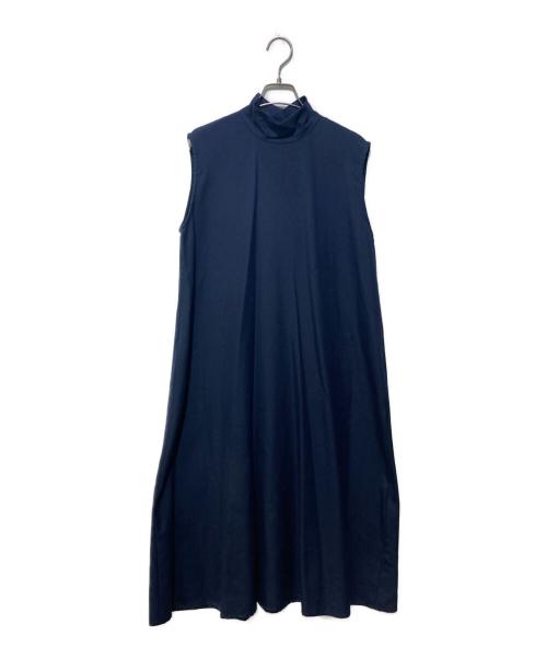 mizuiro-ind（ミズイロインド）mizuiro-ind (ミズイロインド) ノースリーブワンピース ネイビー サイズ:不明の古着・服飾アイテム