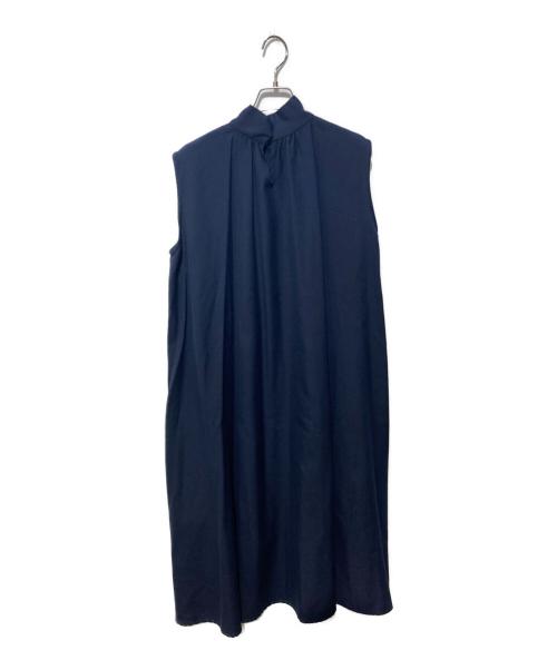 mizuiro-ind（ミズイロインド）mizuiro-ind (ミズイロインド) ノースリーブワンピース ネイビー サイズ:不明の古着・服飾アイテム