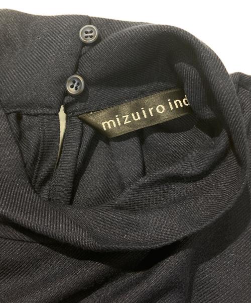 mizuiro-ind（ミズイロインド）mizuiro-ind (ミズイロインド) ノースリーブワンピース ネイビー サイズ:不明の古着・服飾アイテム