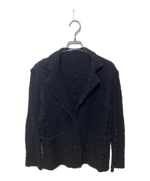 me ISSEY MIYAKE（ミーイッセイ ミヤケ）me ISSEY MIYAKE (ミーイッセイ ミヤケ) CAULIFLOWER JACKET ブラック サイズ:FREEの古着・服飾アイテム