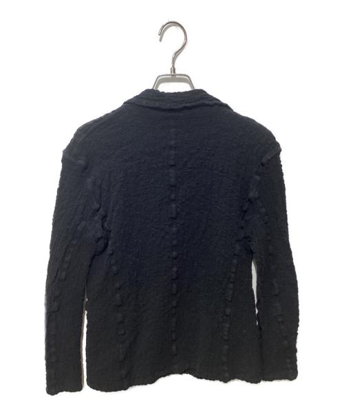 me ISSEY MIYAKE（ミーイッセイ ミヤケ）me ISSEY MIYAKE (ミーイッセイ ミヤケ) CAULIFLOWER JACKET ブラック サイズ:FREEの古着・服飾アイテム