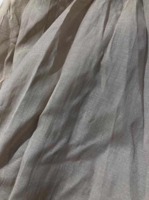 HER LIP TO（ハーリップトゥ）Her lip to (ハーリップトゥ) Sheer Pleated Tiered Skirt ベージュ サイズ:Sの古着・服飾アイテム