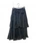 Her lip to (ハーリップトゥ) Sheer Pleated Tiered Skirt ブラック サイズ:S：4000円