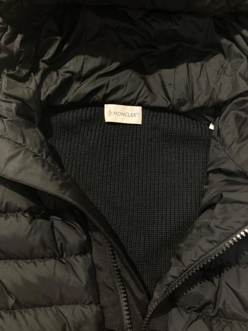 MONCLER（モンクレール）MONCLER (モンクレール) ダウンジャケット ブラック サイズ:Sの古着・服飾アイテム