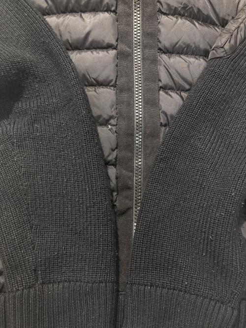 MONCLER（モンクレール）MONCLER (モンクレール) ダウンジャケット ブラック サイズ:Sの古着・服飾アイテム