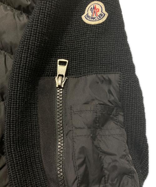 MONCLER（モンクレール）MONCLER (モンクレール) ダウンジャケット ブラック サイズ:Sの古着・服飾アイテム