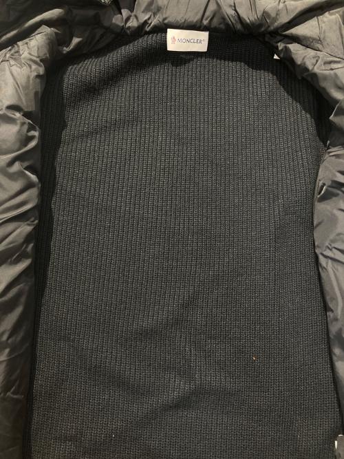 MONCLER（モンクレール）MONCLER (モンクレール) ダウンジャケット ブラック サイズ:Sの古着・服飾アイテム