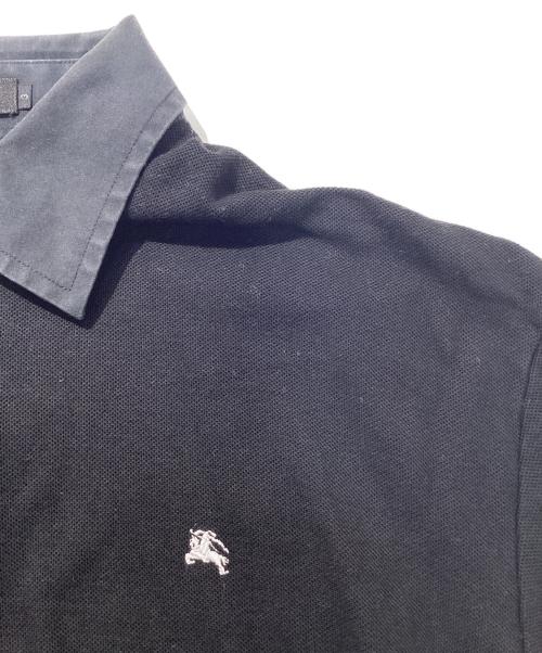 BURBERRY BLACK LABEL（バーバリーブラックレーベル）BURBERRY BLACK LABEL (バーバリーブラックレーベル) ポロシャツ ブラック サイズ:SIZE 3の古着・服飾アイテム
