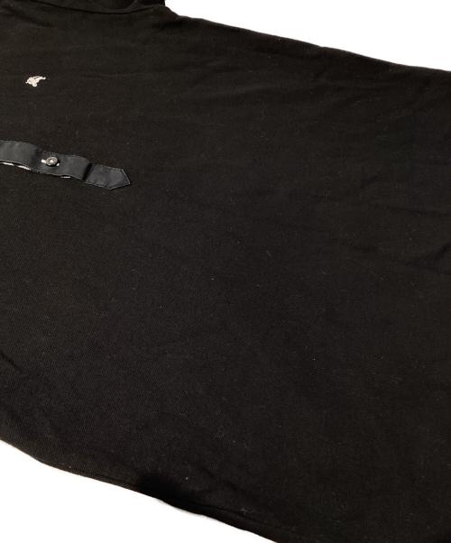 BURBERRY BLACK LABEL（バーバリーブラックレーベル）BURBERRY BLACK LABEL (バーバリーブラックレーベル) ポロシャツ ブラック サイズ:SIZE 3の古着・服飾アイテム