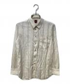 Jean Paul GAULTIERジャンポールゴルチェ）の古着「ストライプシャツ」｜アイボリー