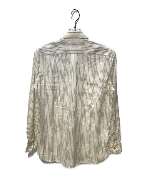 Jean Paul GAULTIER（ジャンポールゴルチェ）Jean Paul GAULTIER (ジャンポールゴルチェ) ストライプシャツ アイボリー サイズ:48の古着・服飾アイテム