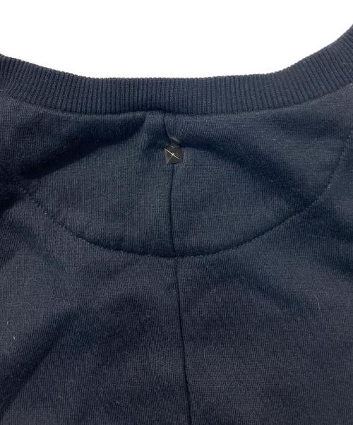 VALENTINO（ヴァレンティノ）VALENTINO (ヴァレンティノ) レーススウェットワンピース ブラック サイズ:Sの古着・服飾アイテム