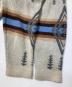 中古・古着 PENDLETON (ペンドルトン) チマヨ柄 ウールカーディガン ベージュ サイズ:M：8000円