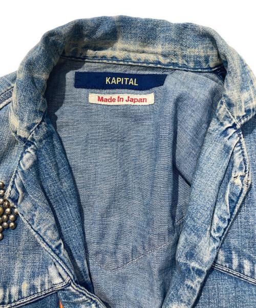 KAPITAL（キャピタル）KAPITAL (キャピタル) 刺繍デニムジャケット インディゴ サイズ:2の古着・服飾アイテム