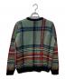 stussy (ステューシー) モヘヤ混チェック柄ニット グリーン サイズ:M：12000円