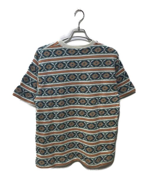 have a good day（ハブ ア グッド デイ）have a good day (ハブ ア グッド デイ) JACQUARD T-SHIRT グリーン サイズ:2の古着・服飾アイテム
