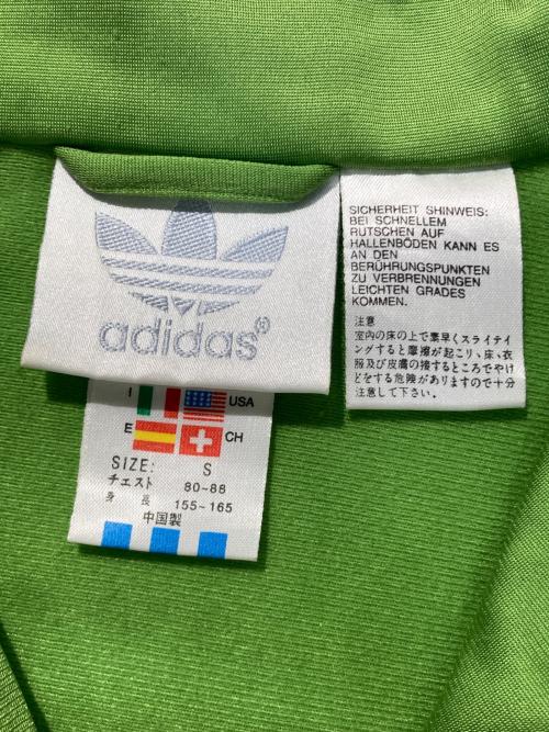 adidas（アディダス）adidas (アディダス) トラックジャケット グリーン サイズ:Sの古着・服飾アイテム
