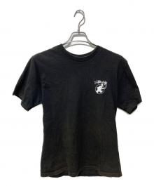 stussy（ステューシー）の古着「GUITAR MANプリントTシャツ」｜ブラック