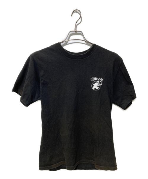 stussy（ステューシー）stussy (ステューシー) GUITAR MANプリントTシャツ ブラック サイズ:Sの古着・服飾アイテム