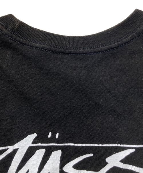 stussy（ステューシー）stussy (ステューシー) GUITAR MANプリントTシャツ ブラック サイズ:Sの古着・服飾アイテム