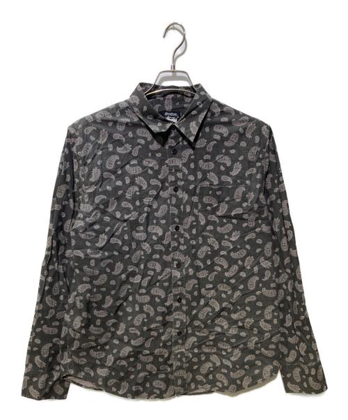 stussy（ステューシー）stussy (ステューシー) ペイズリー柄シャツ ブラック サイズ:Mの古着・服飾アイテム