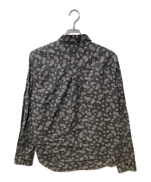 stussy（ステューシー）stussy (ステューシー) ペイズリー柄シャツ ブラック サイズ:Mの古着・服飾アイテム