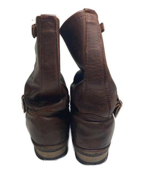 RED WING（レッドウィング）RED WING (レッドウィング) エンジニアブーツ ブラウン サイズ:8の古着・服飾アイテム