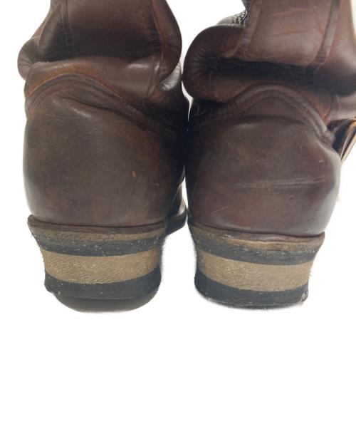 RED WING（レッドウィング）RED WING (レッドウィング) エンジニアブーツ ブラウン サイズ:8の古着・服飾アイテム