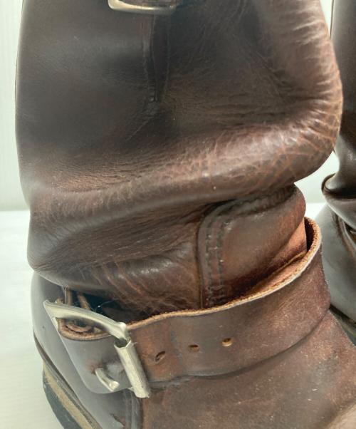 RED WING（レッドウィング）RED WING (レッドウィング) エンジニアブーツ ブラウン サイズ:8の古着・服飾アイテム