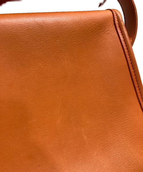 COACH（コーチ）COACH (コーチ) ターンロックワンショルダーバッグ オレンジの古着・服飾アイテム