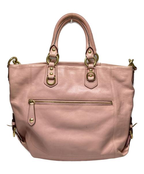COACH（コーチ）COACH (コーチ) マディソン2WAYショルダーバッグ ピンクの古着・服飾アイテム