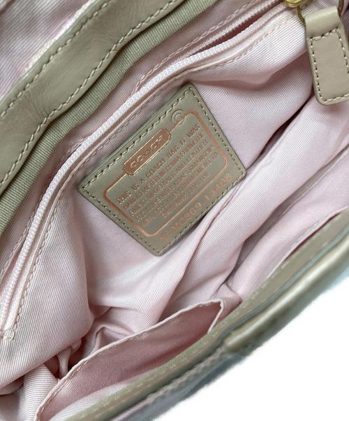 COACH（コーチ）COACH (コーチ) 肩かけショルダーバッグ ピンクの古着・服飾アイテム