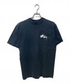 stussyステューシー）の古着「Dinosaur T-Shirt」｜ブラック