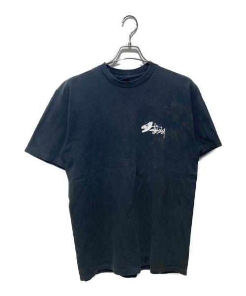 stussy（ステューシー）stussy (ステューシー) Dinosaur T-Shirt ブラック サイズ:Lの古着・服飾アイテム