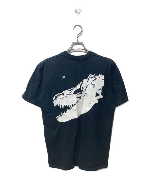 stussy（ステューシー）stussy (ステューシー) Dinosaur T-Shirt ブラック サイズ:Lの古着・服飾アイテム