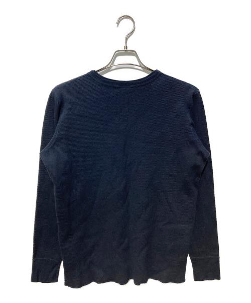 Schott（ショット）Schott (ショット) HONEYCOMB WAFFLE T-SHIRT ネイビー サイズ:Lの古着・服飾アイテム
