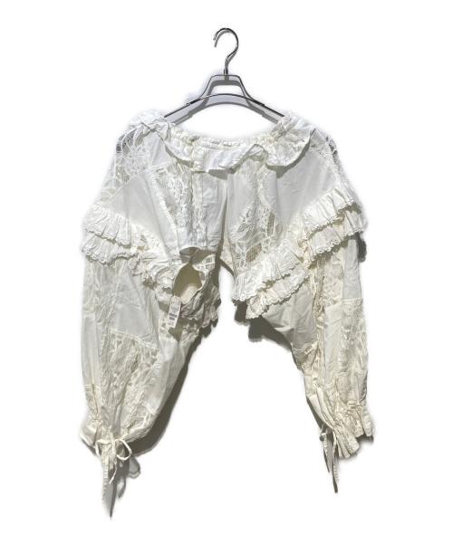 freada（フリーダ）Freada (フリーダ) 2WAYレースボレロ&チャップス ホワイト サイズ:FREEの古着・服飾アイテム