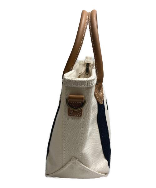 L.L.Bean（エルエルビーン）L.L.Bean (エルエルビーン) カタディンキャンバストートバッグ アイボリーの古着・服飾アイテム