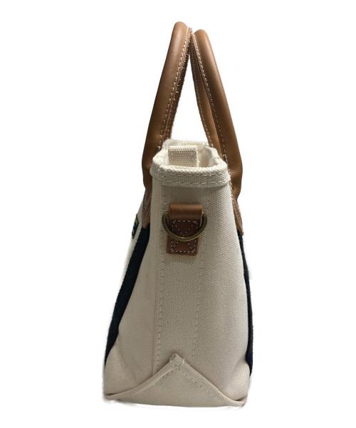 L.L.Bean（エルエルビーン）L.L.Bean (エルエルビーン) カタディンキャンバストートバッグ アイボリーの古着・服飾アイテム